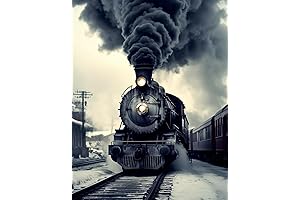 pigpigboss Train Diamond Painting Kits