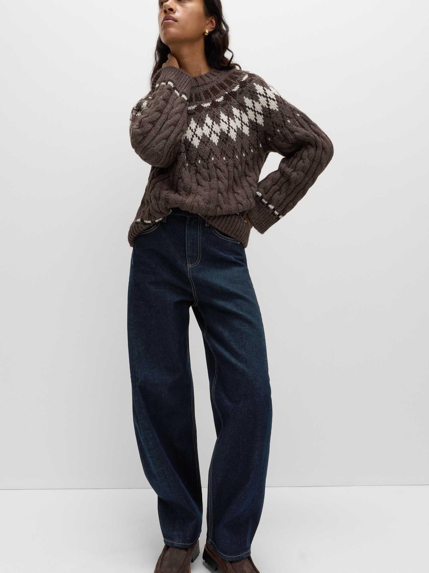 Marks & Spencer Damen Baumwolle Hose Regular