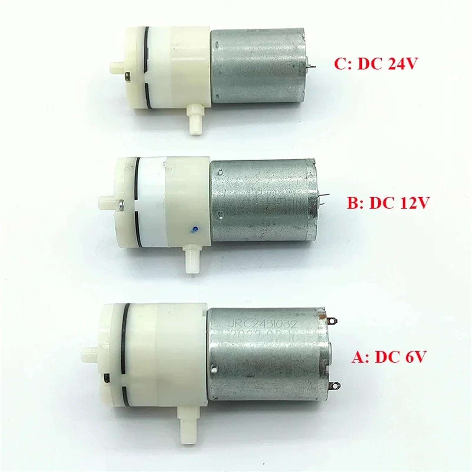 1 szt. DC6V 12V 24V Mini 370 silnik membranowy pompa próżniowa powietrze pompa ssąca podciśnienie DIY laktator pompka akwarium