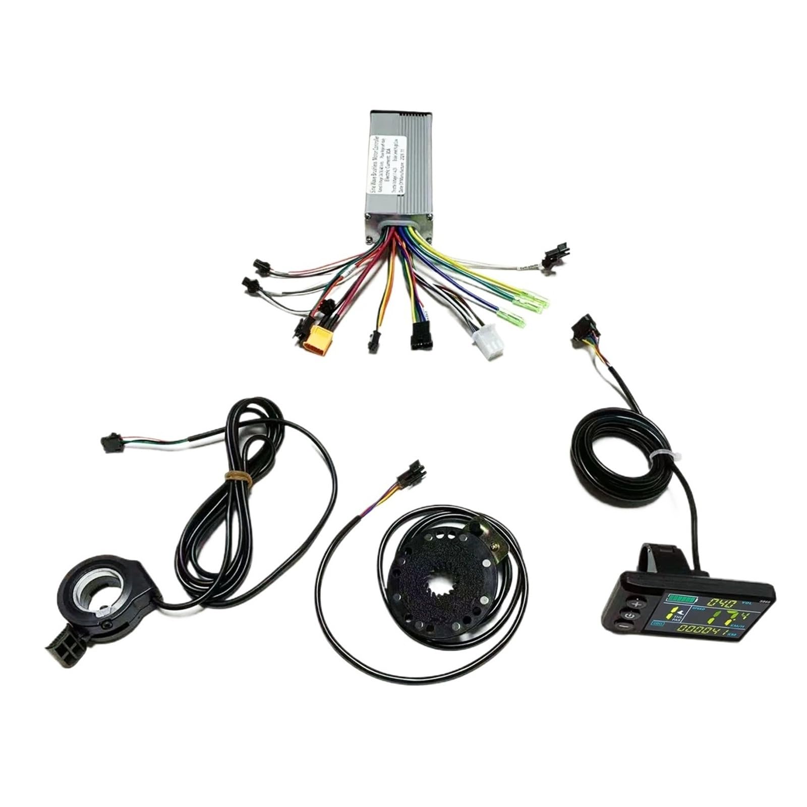 HHB18I 24V 36V 48V 500W-1000W 30A Sine Wave Brushless Motor Controller with S866 LCD Display