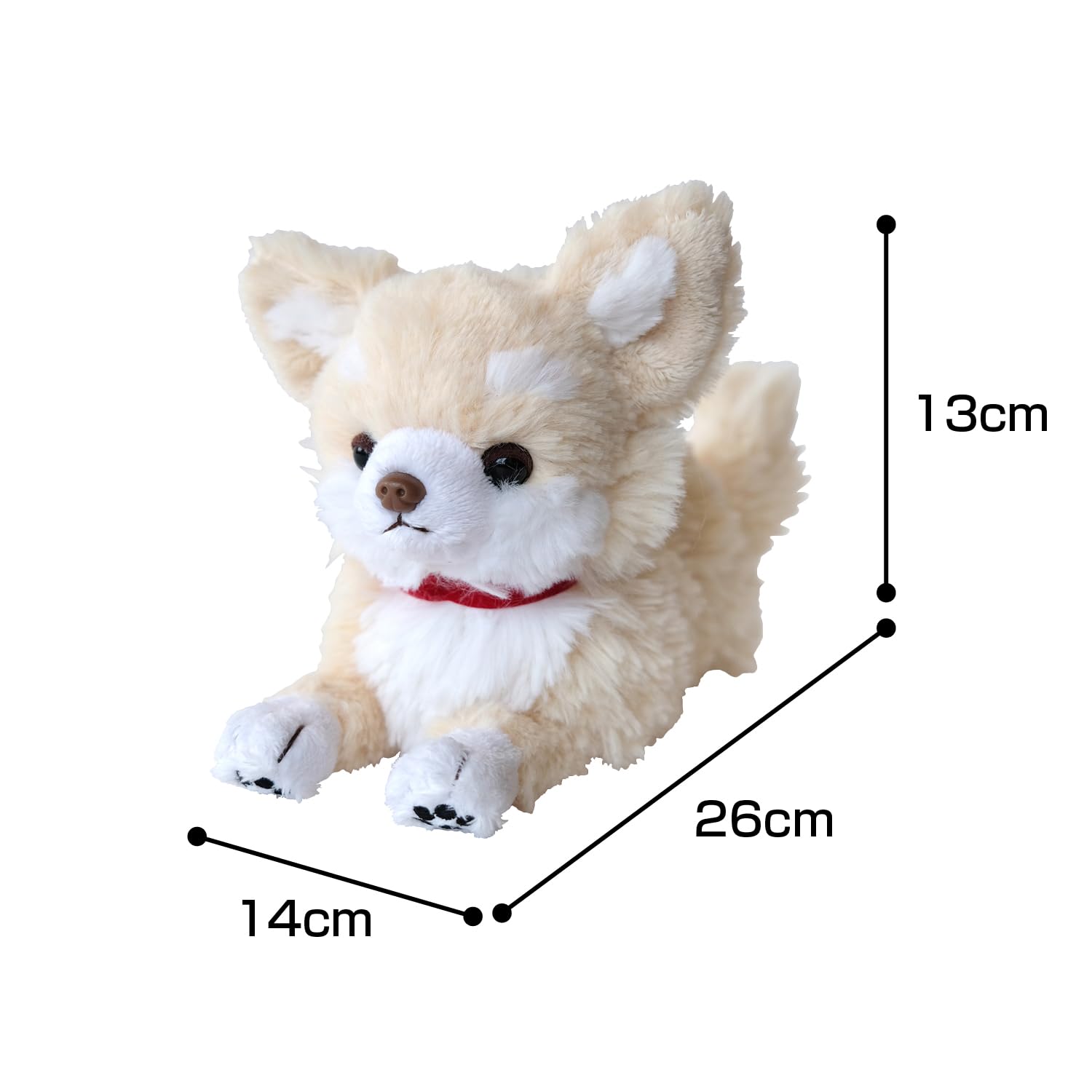 Amazon.co.jp: サンレモン ひざわんこ チワワ CR SS 14×26×13cm