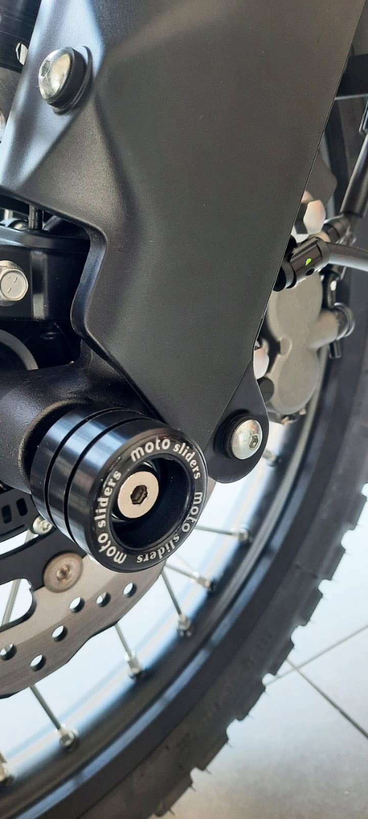 Protection Carénage Fourche Avant Yamaha Tenere 700 2019-2024 - Plastique ABS - Version Non Peinte (Unpainted)
