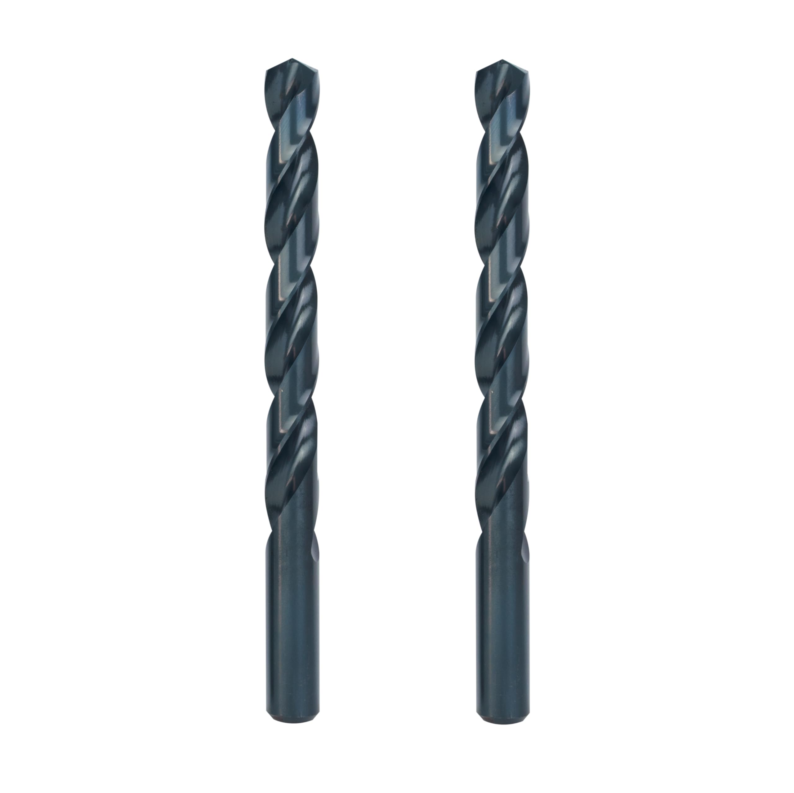 Greycore 1/4" x 6" Black Oxide Drill Bits - 2 Pack -8 Greycore 1/4" x 6" Black Oxide Drill Bits - 2 Pack -8
