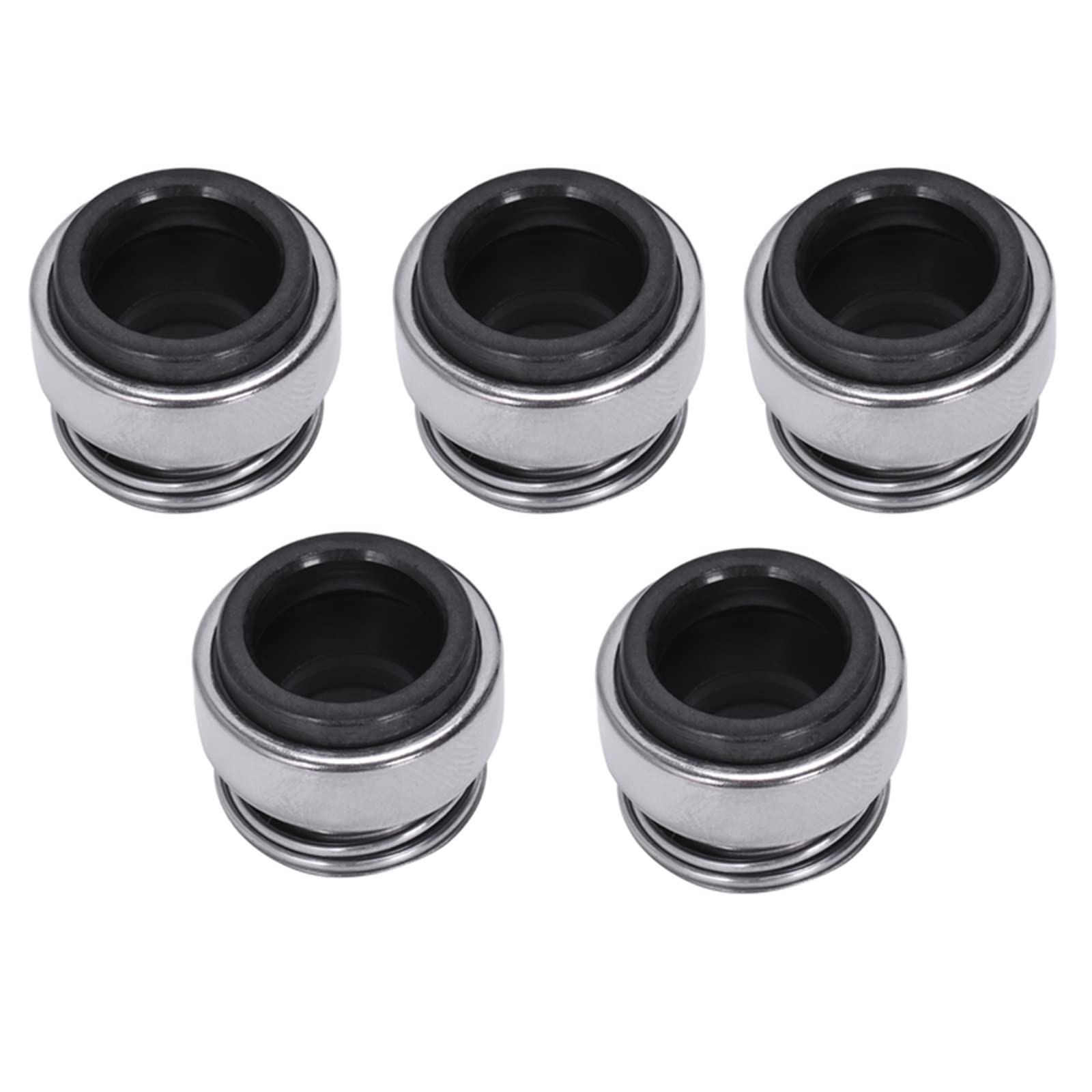 CZVJUKBYP 5X 12Mm Coiled Spring Rubber Bellow Pump Mechanical Seal 301-12 Shaft Seals