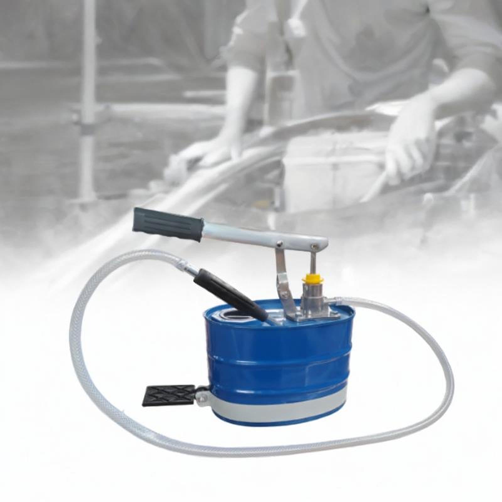 Amagogo Bomba de aceite manual de engranaje de relleno Dispensador de aceite 4.5L Bomba de de transmisión de bomba manual resistente para suministros
