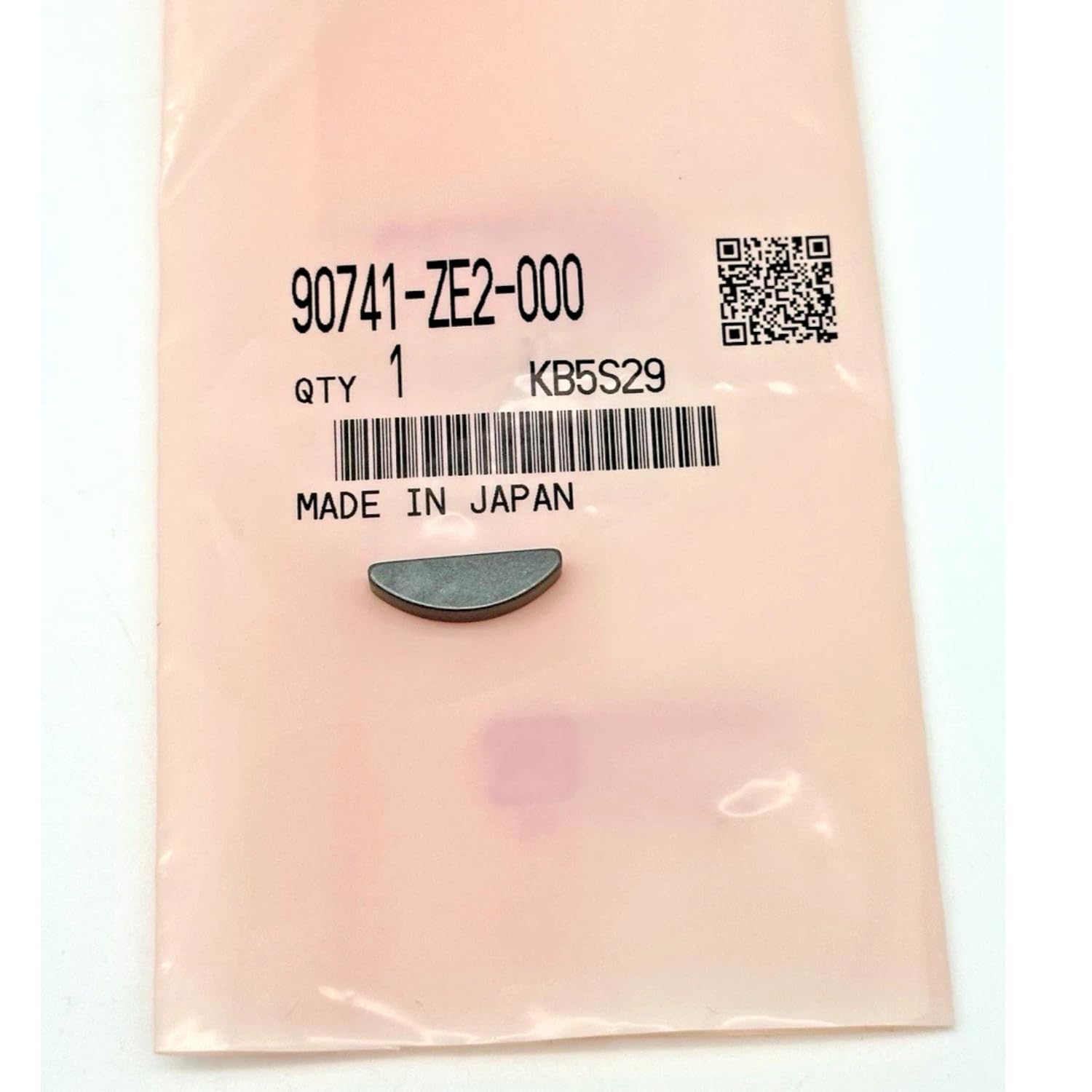Amazon.com: KINDZA Genuine 90741-ZE2-000 Special Woodruff Key