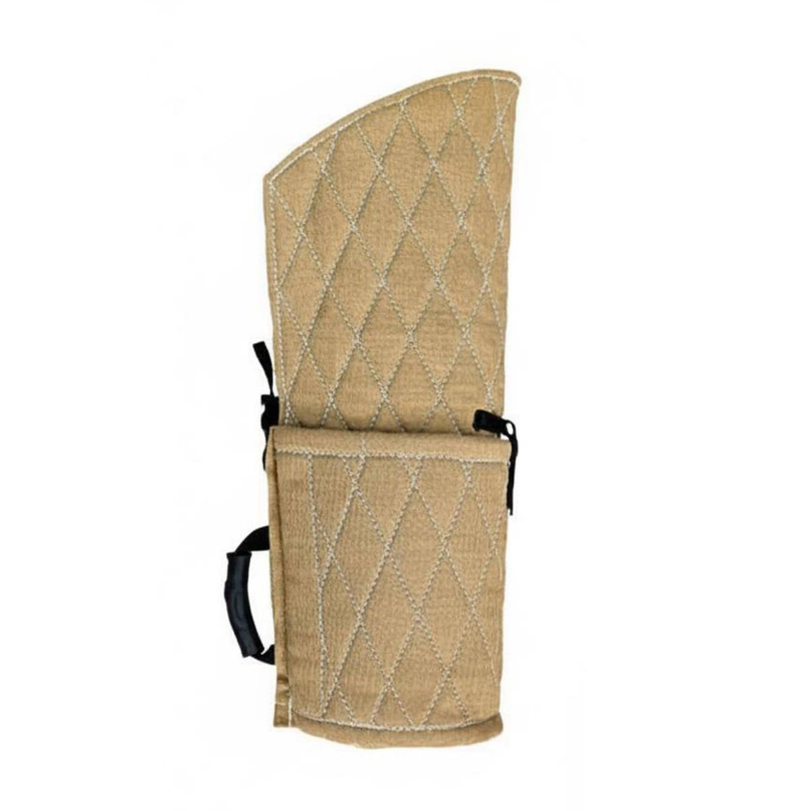 Manicotto da Addestramento Cane Guanto per Morso Animale Bracciale Addestramento Protezione Doppio Manico Allenamento Adatto a Sport Cinofili E Polizia , Twill Giallo Juta