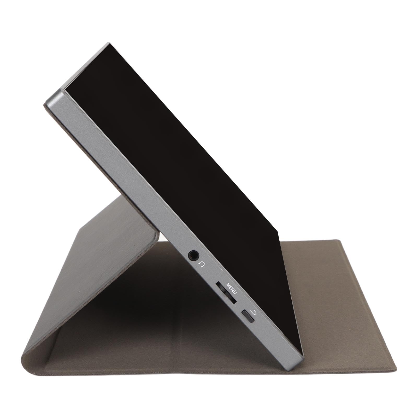 Przenośny Monitor, 10,5-calowy Ekran Dotykowy FHD IPS 1080P, Wyświetlacz Komputerowy USB C HDMI z inteligentną osłoną, Zewnętrzny Monitor do Gier do Konsoli Steam, Switch,