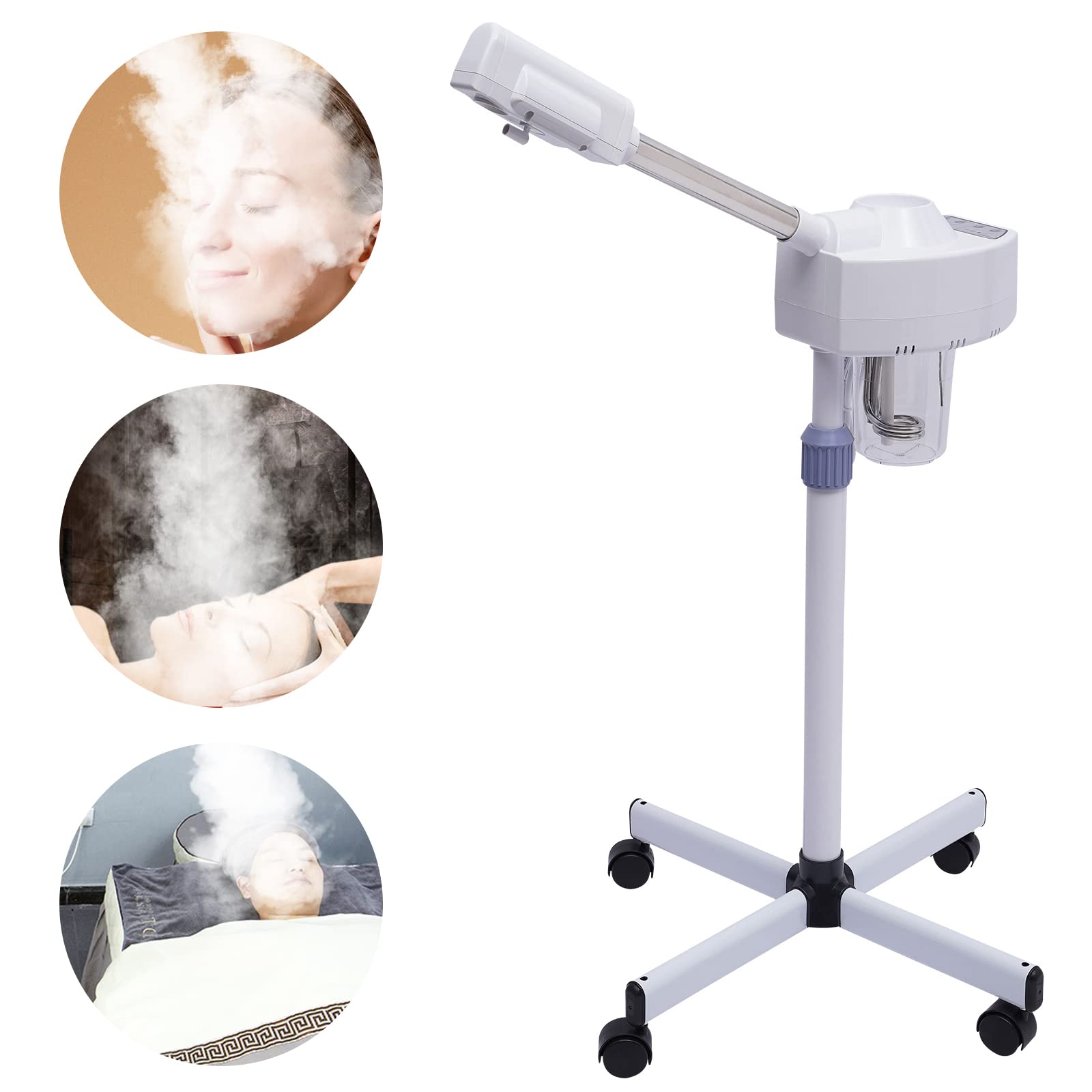 Vaporizador facial profesional Vapozon Ozono Vaporizador Vaporizador Facial Sauna Spa 750W para el salón o en casa