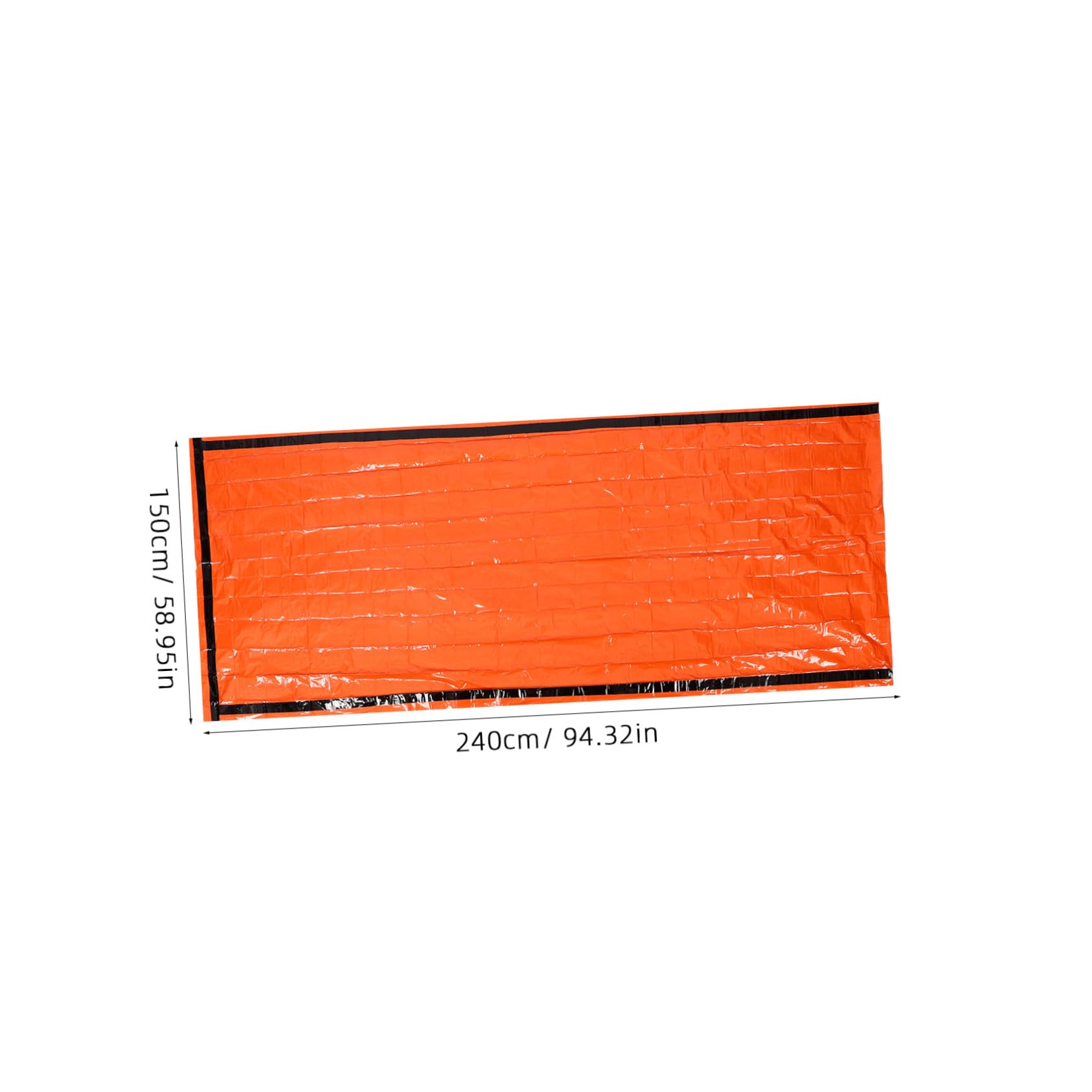 Toyvian 1 Set Emergency Kit Survival Warm Blanket Camping Lightweight Compact Thermal Blankets for Outdoor Activities Emergencies