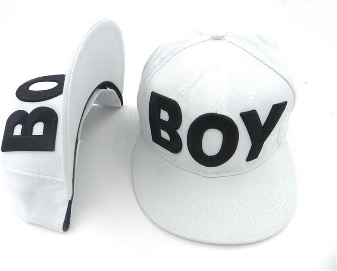 BOY London Adjustable Cap Mens Baseball Snapback Hats White One Size
