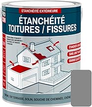 Paint, resin waterproofing roof, tile repair, cracks, leak-proof, decorates, protects, several colours PROCOM 0.75 liters