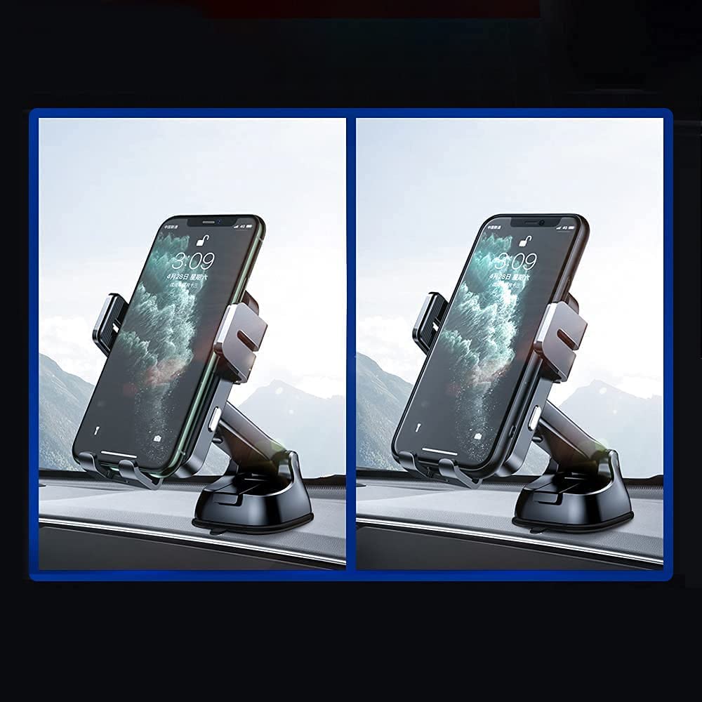 joyroom Samochodowa ?adowarka samochodowa Qi Wireless 15 W automatyczna ?adowarka samochodowa elektryczny uchwyt na telefon komórkowy kompatybilny z desk? rozdzielcz? czarny