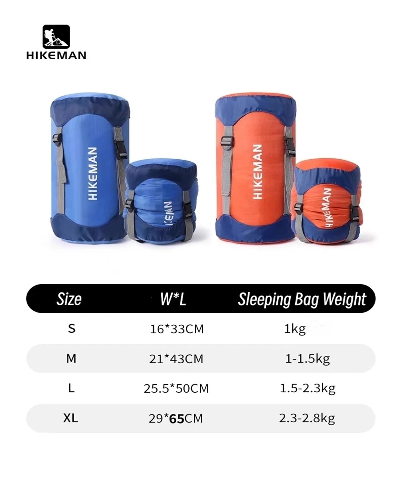 Schlafsack Schlafsack Kompressions-Aufbewahrungstasche Outdoor Camping wasserdichte Mehrzweck-Aufbewahrungstasche Tragbare ultraleichte Aufbewahrungstasche