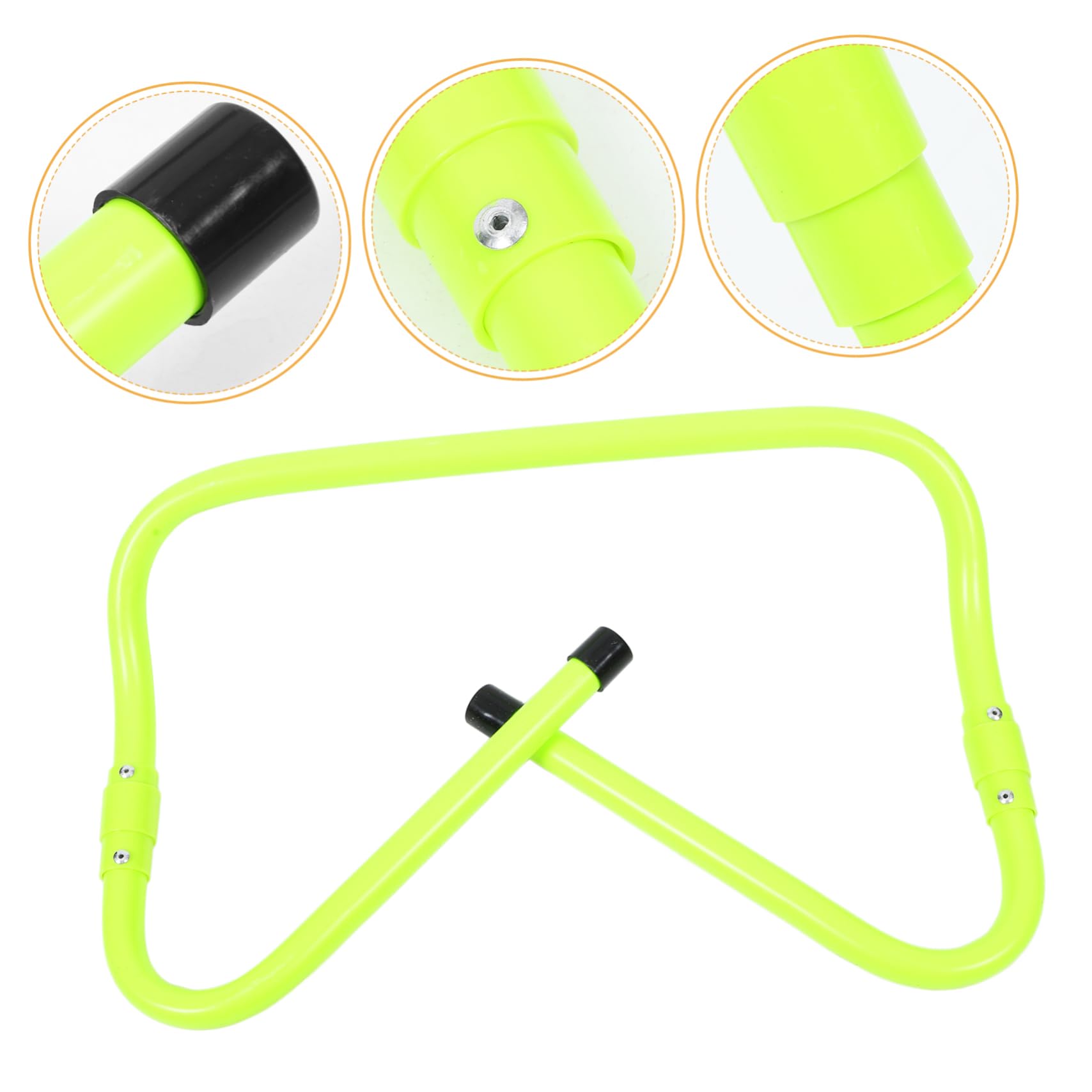 2 Piezas Agility Hurdles Ajustables de PVC Resistente para Entrenamiento de Fútbol y Running Equipo Práctico y Duradero para y Agilidad Infantil Color Verde