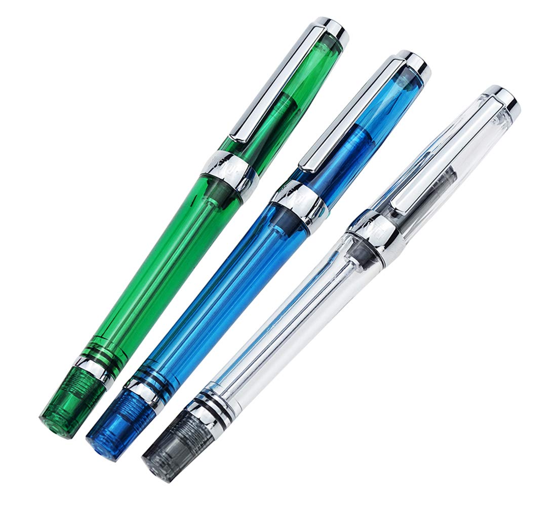 Amazon.com : Asvine 3 PCS Paili 013 Vaccum Filling Fountain Pen 