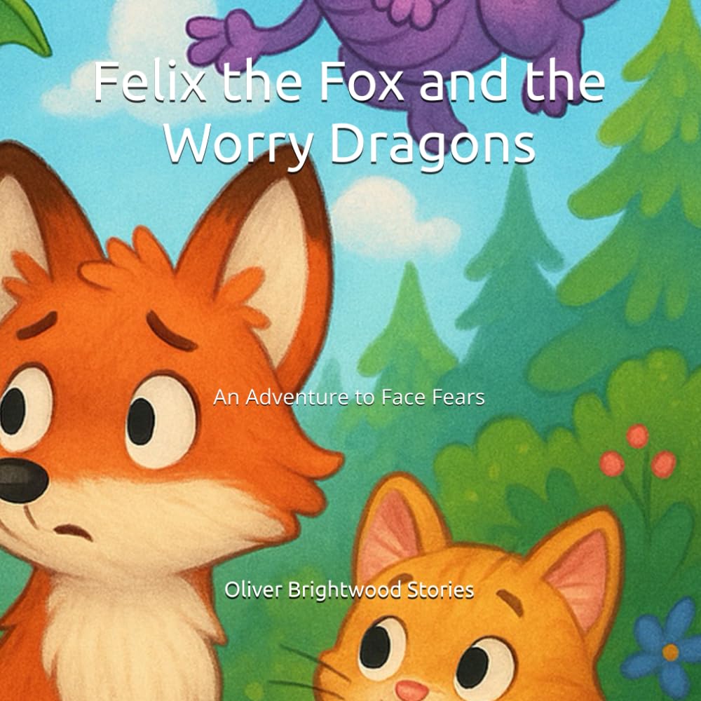 Felix the Fox and the Worry Dragons: An Adventure to Face Fears (Oliver Brightwood Feelings Series)