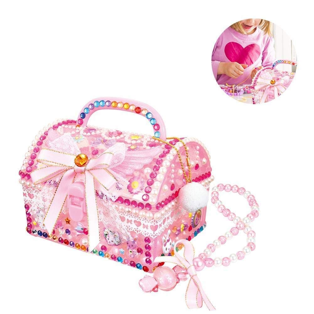 Amazon.co.jp: 女の子のためのジュエリーボックス DIY 手作り 収納