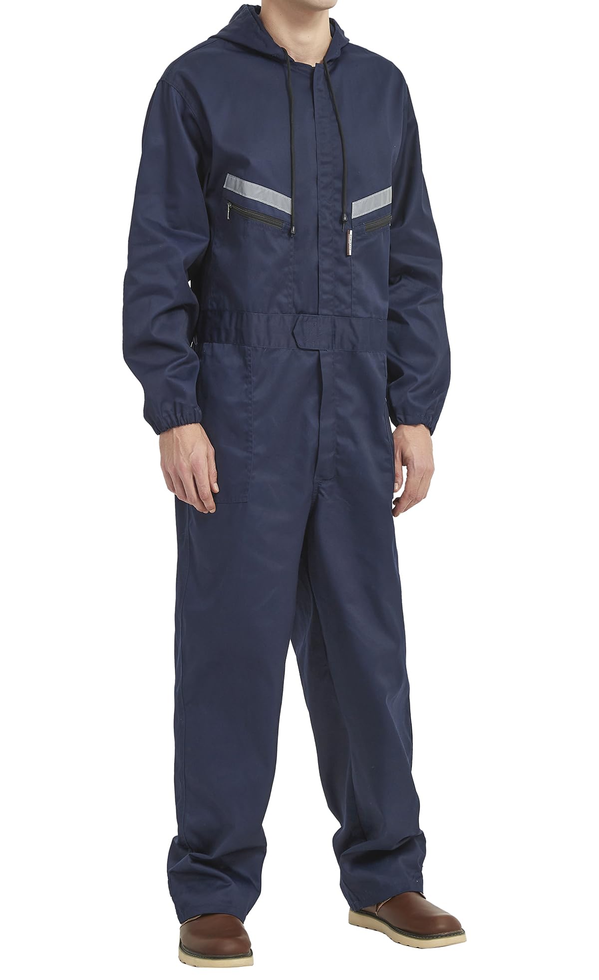 Herren Arbeitsoverall Reflektierende Overalls Arbeitsanzug Handwerker Anzug Arbeitsoverall Arbeitskombi