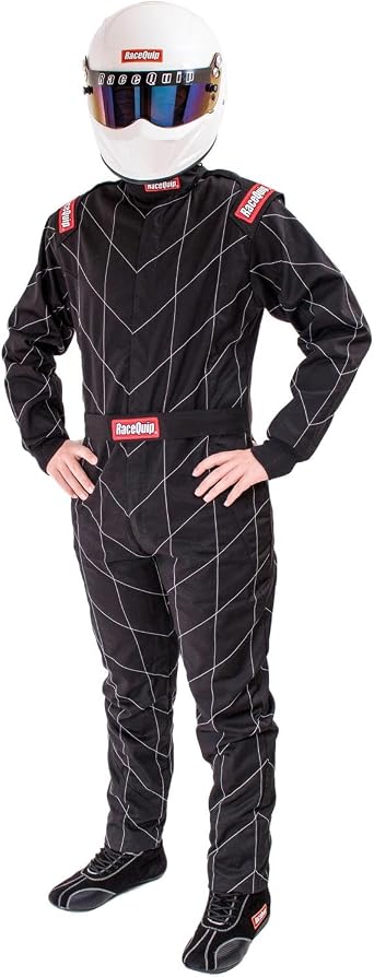 RaceQuip 130925RQP Chevron-1 Driving Suit - SFI 3.2A/1 - Blue - Large