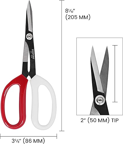 Miniatura 4 de Zenport ZS104 Tijeras de lujo, jardínmanualidadhorticultura, 8 pulgadas de largo