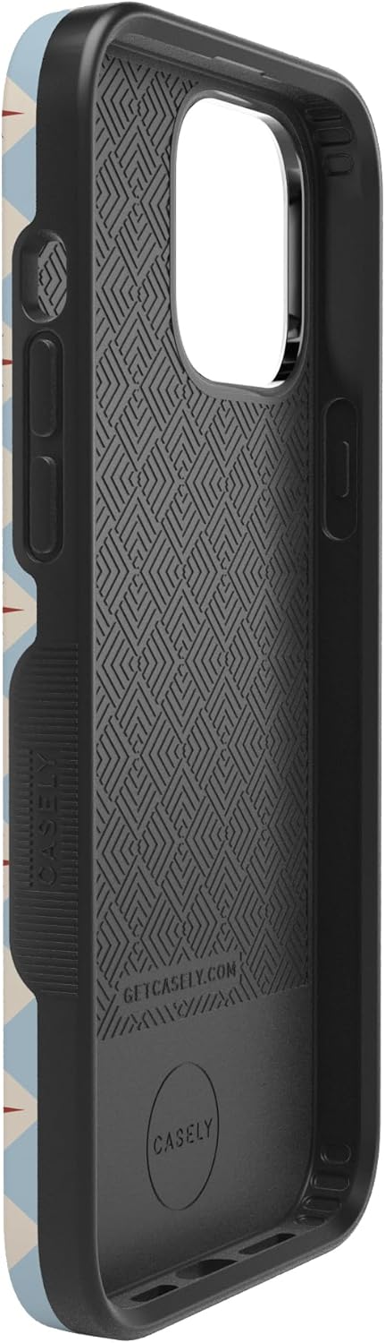 Casely iPhone 13 Pro Case | Chelsea Checker | Starlight Tiles | Bold Protective Design | Compatible with MagSafe