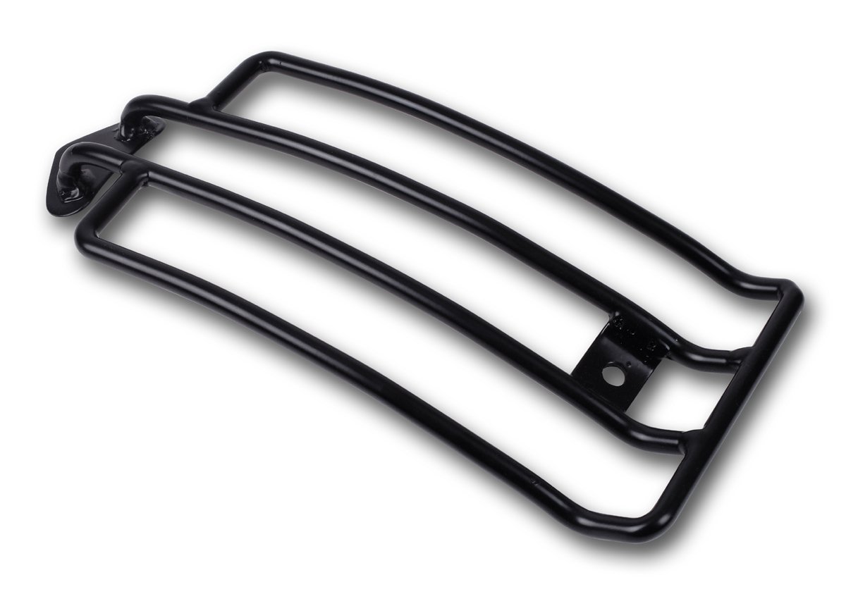 Gepäckträger schwarz kompatibel mit HD Dyna Street Bob 2006-2017 Wide Glide 2010-2017 Harley Davidson