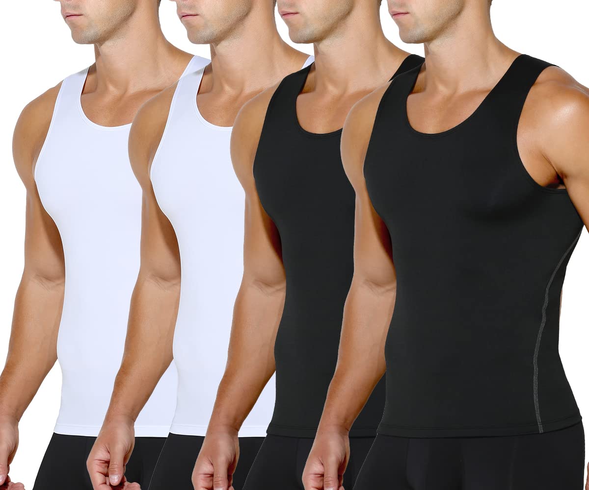 Arjen Kroos 4 Pack Compression Tank Tops