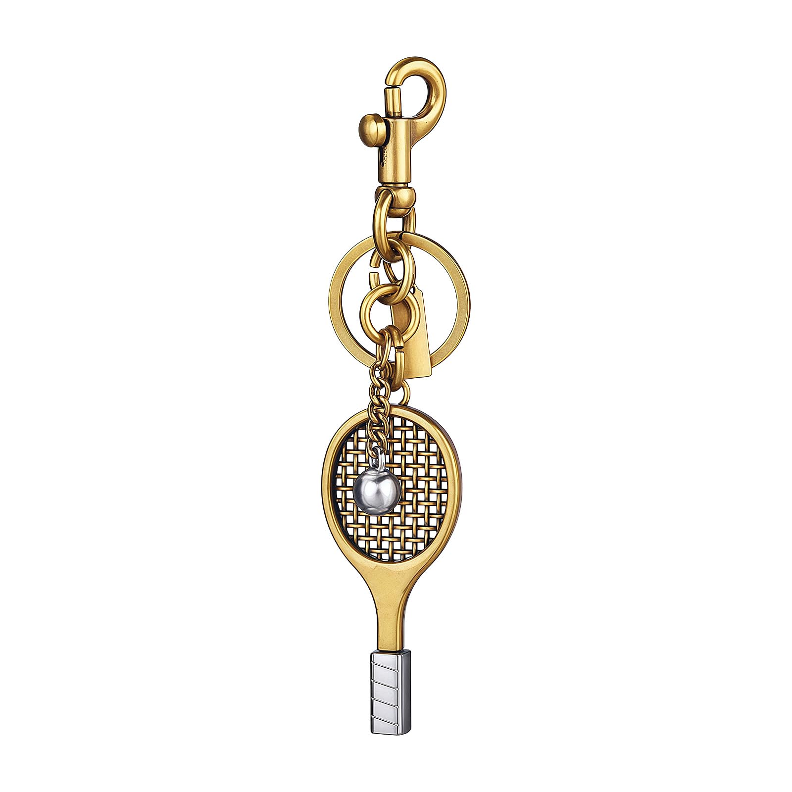 swynrf Stylish Badminton Racket Keychain For Keys And Bags Elegant Holder For Gym Enthusiasts And Students