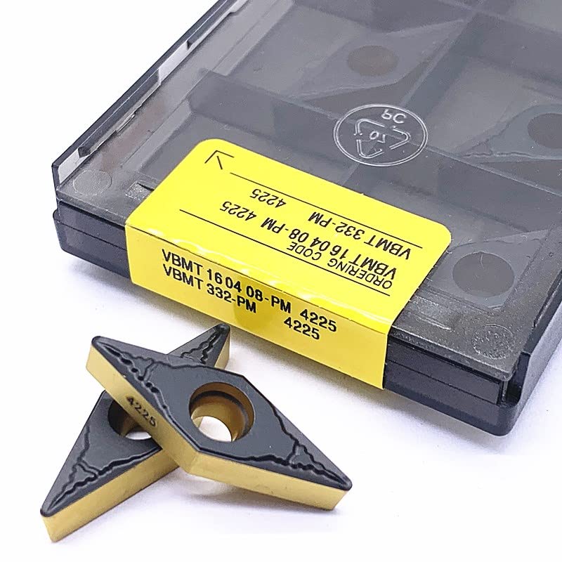 10 piezas herramientas de torno VBMT160404/160408 PM 4225 miniatura 4