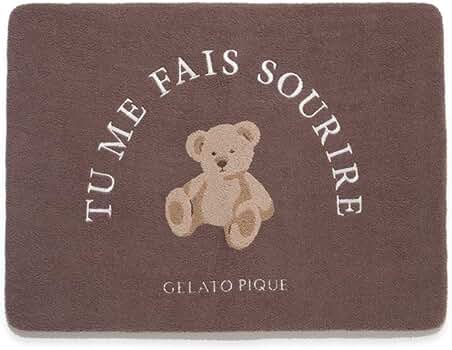 ジェラートピケ バスマット&ルームシューズ タグ付き新品未使用 ベア柄 Amazon.co.jp: [ジェラート ピケ] ベアバスマット PWGG241559