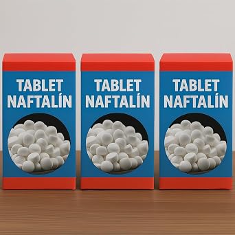 Nistabolje Tablet Naftalin 100 Gr x 3 PaketLavabolarda Kullan lmaz