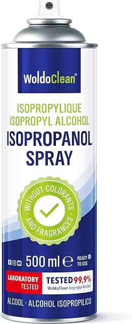 Isopropyl Spray 99.9% Rubbing Alcohol 500ml - for cleaning