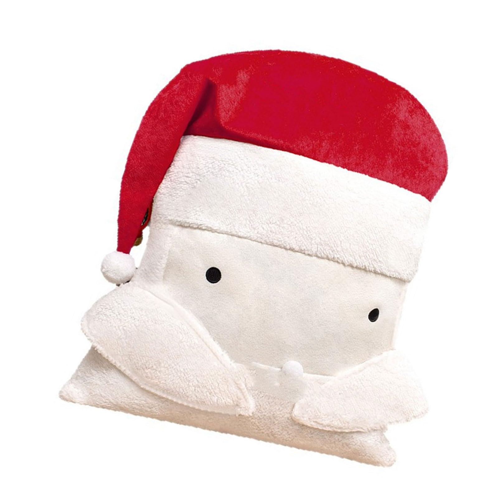 KAQNTUD Fabric Gift Bag with Festive Motif and Adjustable Drawstring for Christmas Party and Home Organisation. Santa Claus Candy Bags with Drawstring