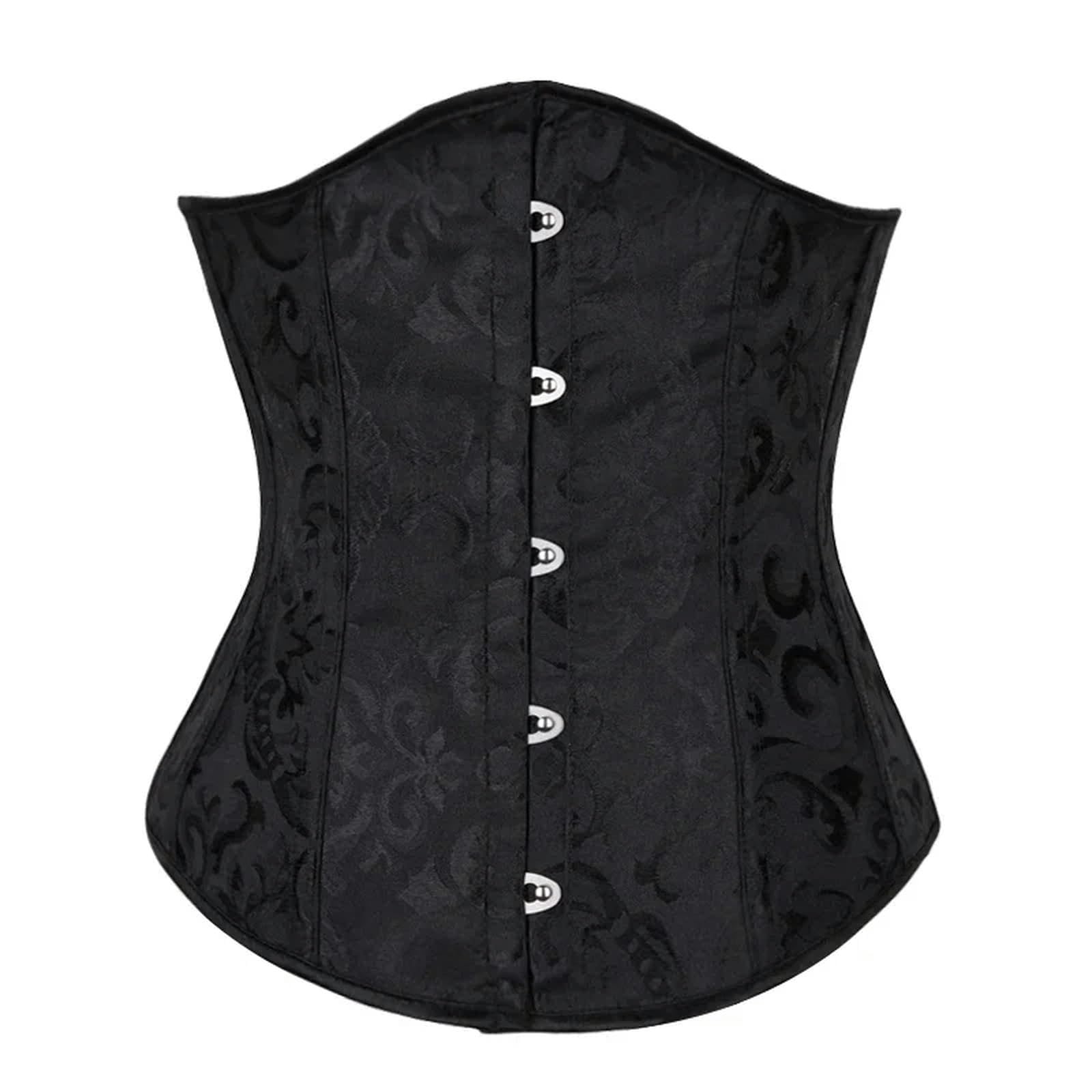 MdybF corsetto donna Corsetto Sotto Il Corsetto Floreale Bustier Per Donne Davanti A Busk Corsetto