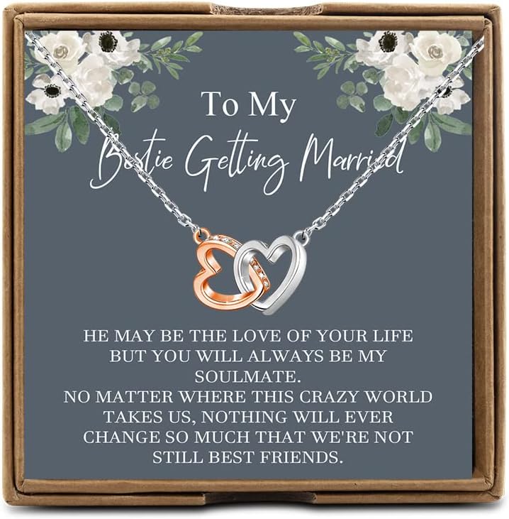 OKEYCH Best Friend Gift to Bride, Bestie Getting Married