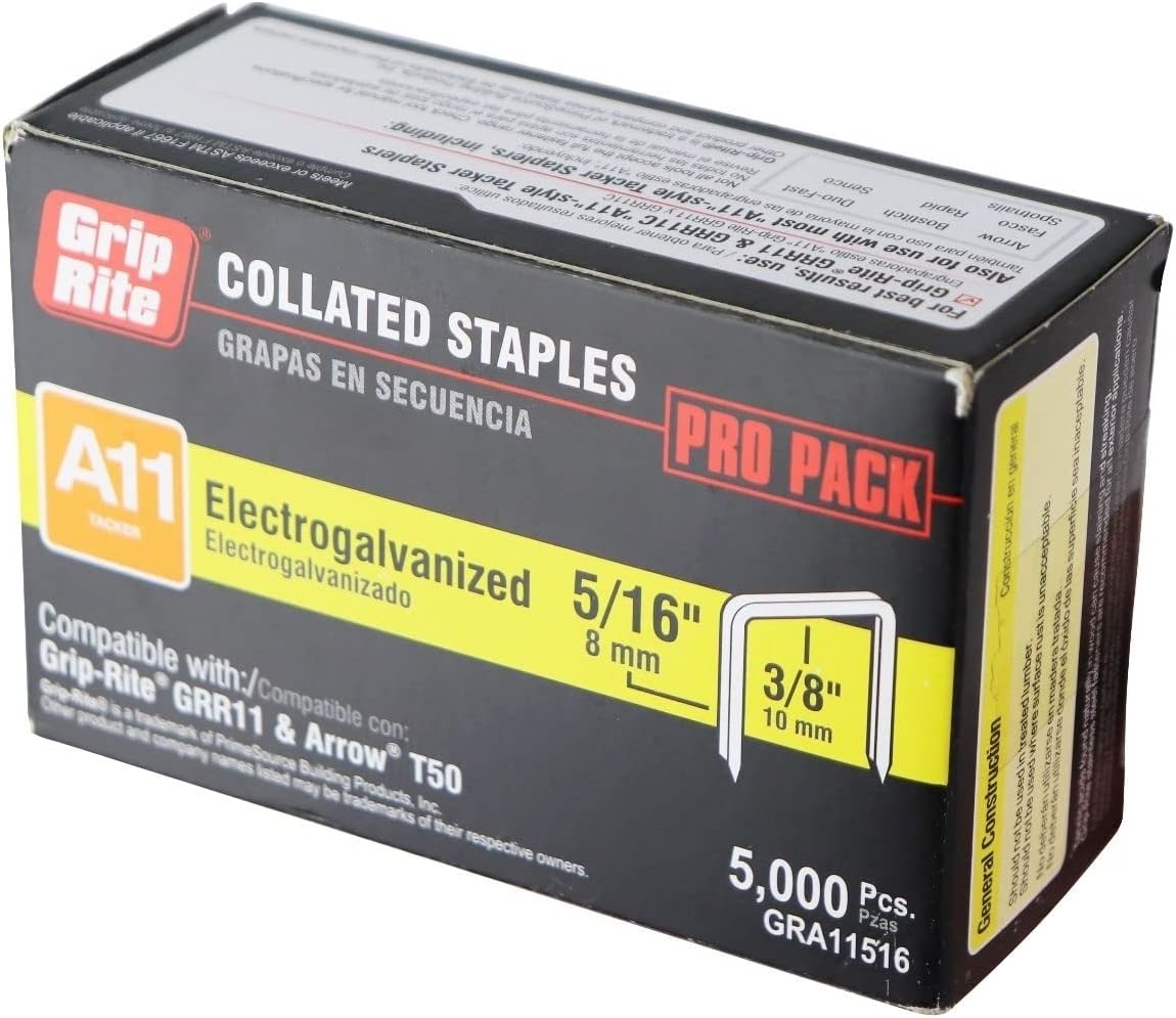 Prime SourceGRA11516 0.62 in x 5 m Galvanized Staple