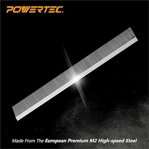 Miniatura 3 de POWERTEC Cuchillas de ensamblador de 6 pulgadas para ensambladora Delta 37-190 37-195 37-205 37-220 37-275X, repuesto para cuchillos de ensamblador