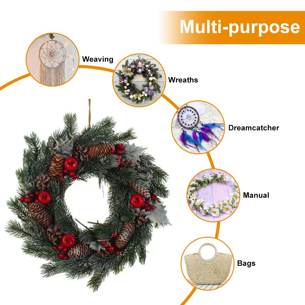 6 Anelli Metallici A Forma Di Stella Per Fai Da Te - Decorazioni Per Ghirlande, Natale, Matrimoni - Foto 3