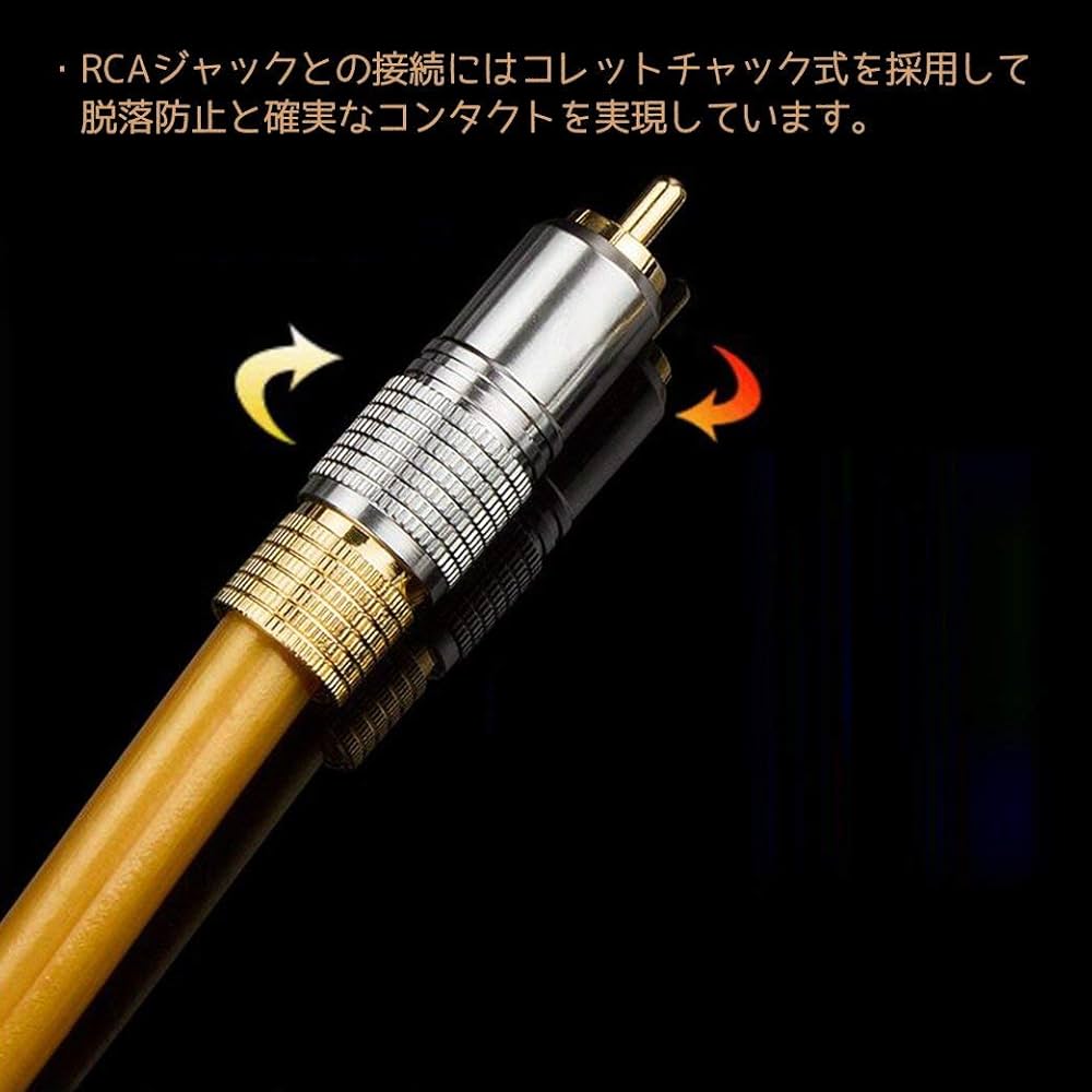 HOSA PRO(現ZAOLLA) 75Ωコアキシャル デジタルケーブル2m ヨドバシ.com - onso 02 3.5（4極） RCA デジタルコアキシャル