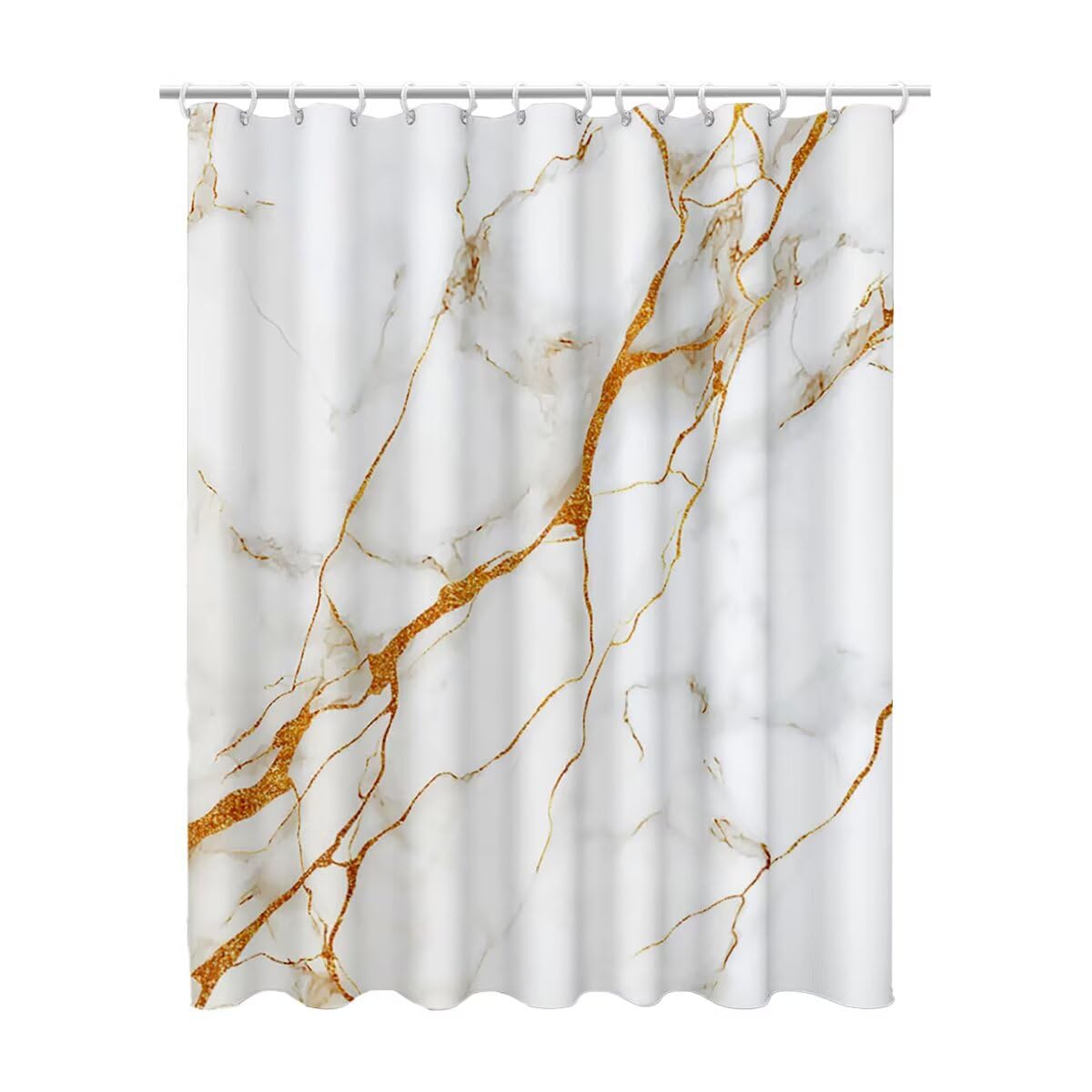 Gris rideau douche 180x200 effet marbre, une idée cadeau femme idéale