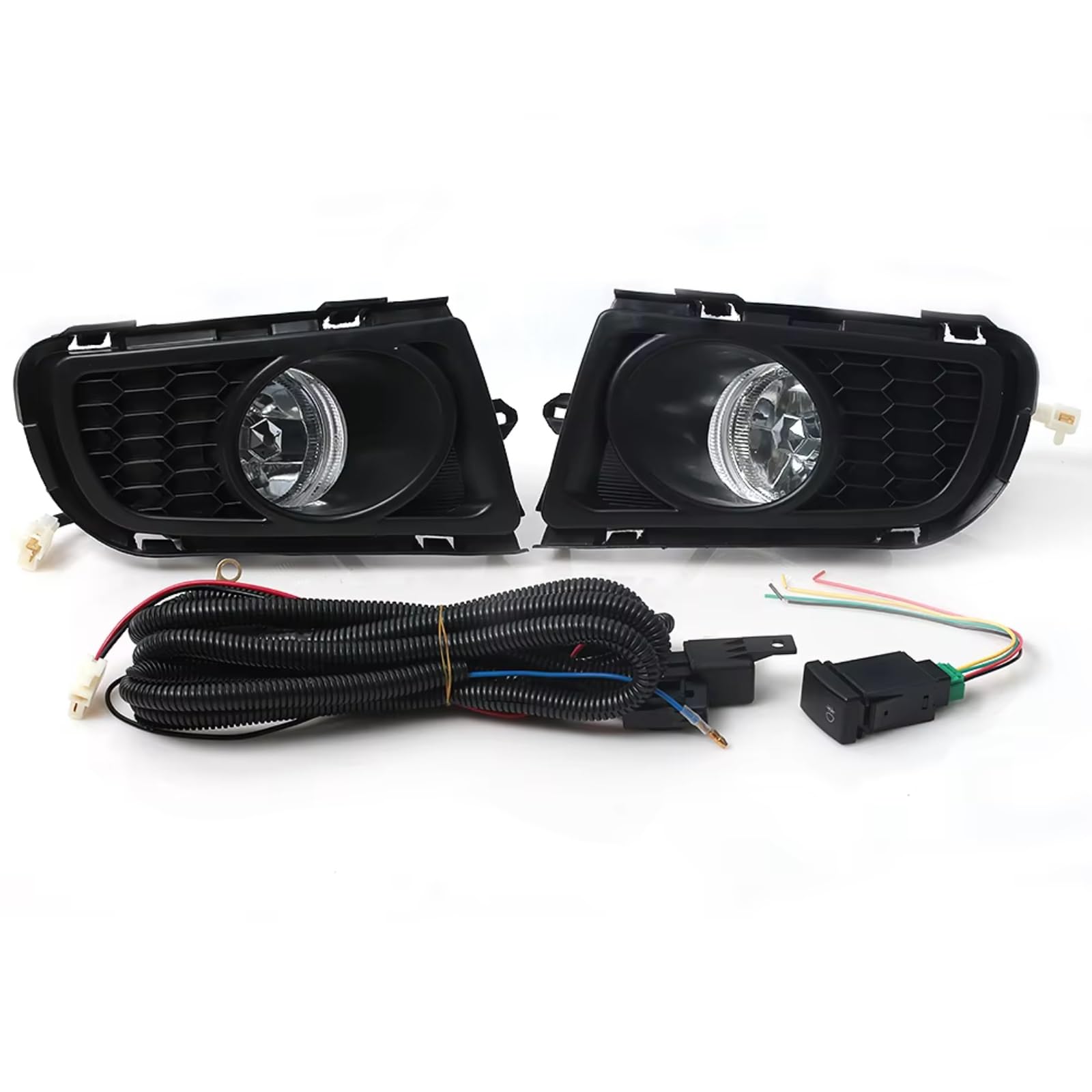 Conjunto de Faros antiniebla para Mazda 6 2.0L 2006-2010, Faro antiniebla para automóvil, luz de posición, Faro antiniebla con Cable, Parachoques Delantero para automóvil.