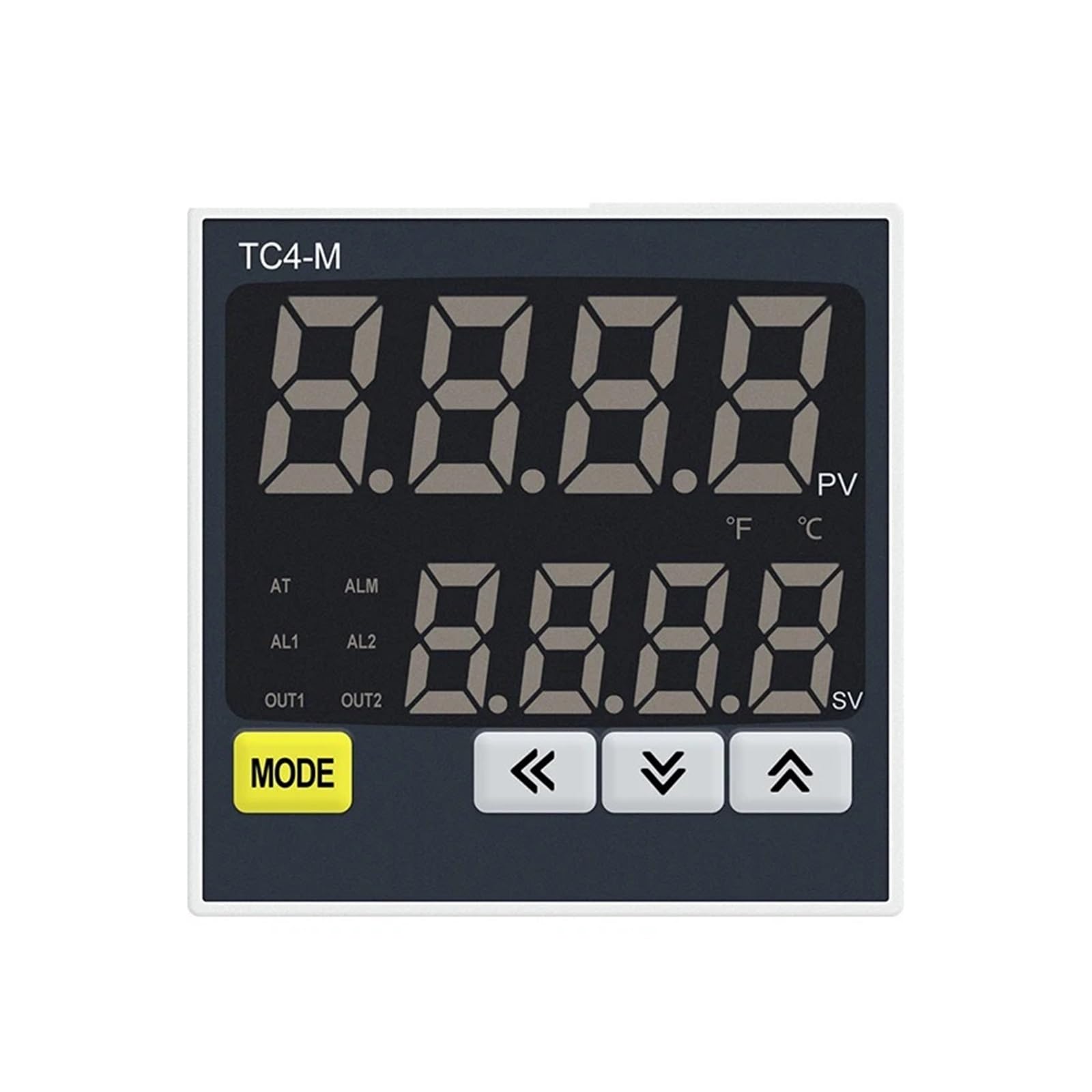 Digital Thermostat Temperature Controller SSR Relay Dual Output Universal Input TC4S TC4H TC4L TC4M PID Thermoregulator 1300℃(TC4-L 96x96mm)