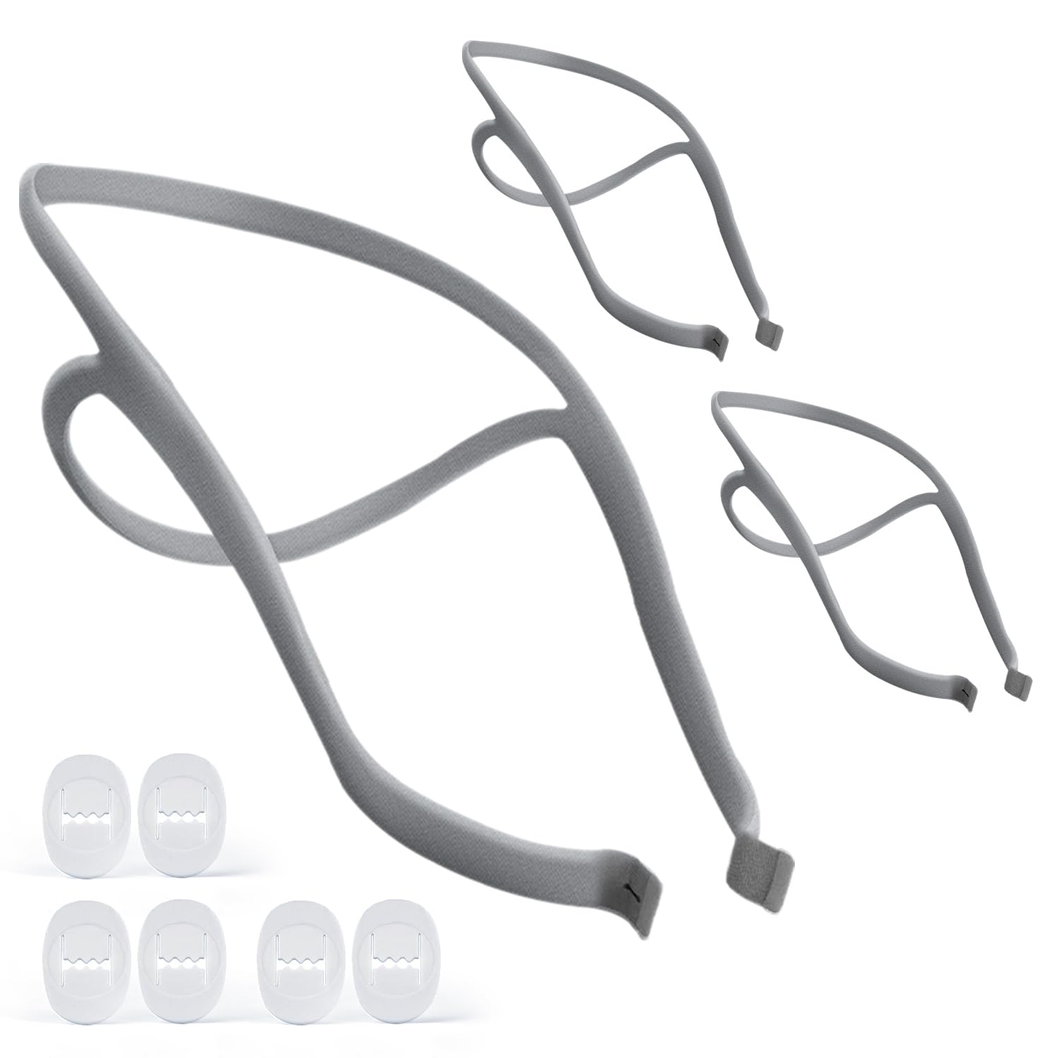 Clip Per Copricapo Per Le Maschere A Cuscino Nasale ResMed AirFit P10 E AirFit P10 For Her - Foto 11