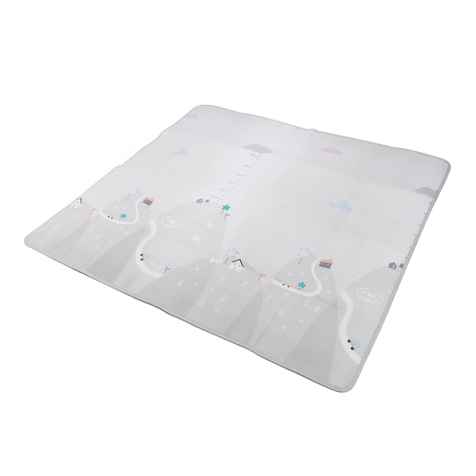 SIXRUN Babysichere rutschfeste Matte, Leicht zu Reinigen für Zuhause, 78,74 X 70,87 Zoll, Ideal Zum Spielen für Kleinkinder, Rutschfestes LDPE-Material