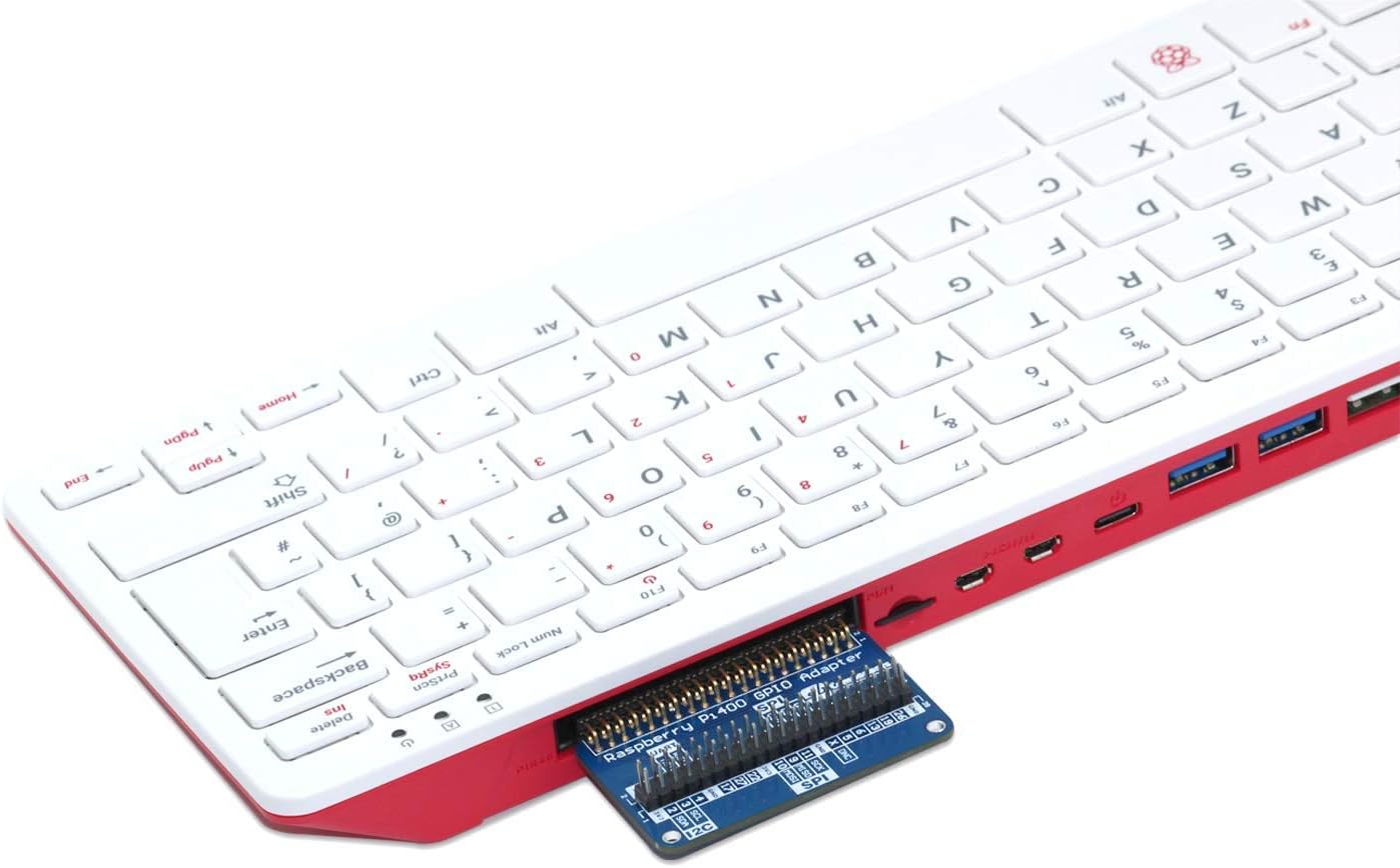 Freenove Breakout Board Pour Raspberry Pi - Terminal Block Shield Hat Avec LED De Statut GPIO | Compatible Pi 5/4B/3B+/Zero