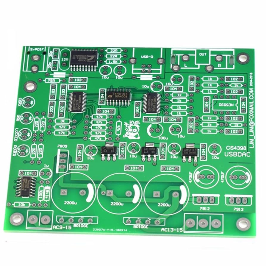 クラブ DAC 8 Channels 384kHz 32bit ES9028PRO PCM DXD DSD Audio DAC
