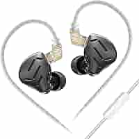 ●KZ ZAX メタルヘッドセットHiFiベースイヤホンイヤモニターヘッドホン KZ ZAX ヘッドセット 16 ユニット HIFI 低音インイヤーモニター