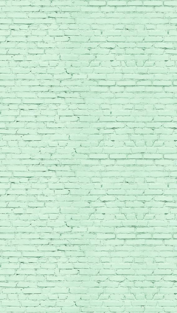 Livingwalls Photo Wallpaper Stone Wall in Turquoise, Green, Blue - High-Quality Non-Woven Wallpaper 398281 with Motif on 3.71 m x 2.80 m - Made in Germany