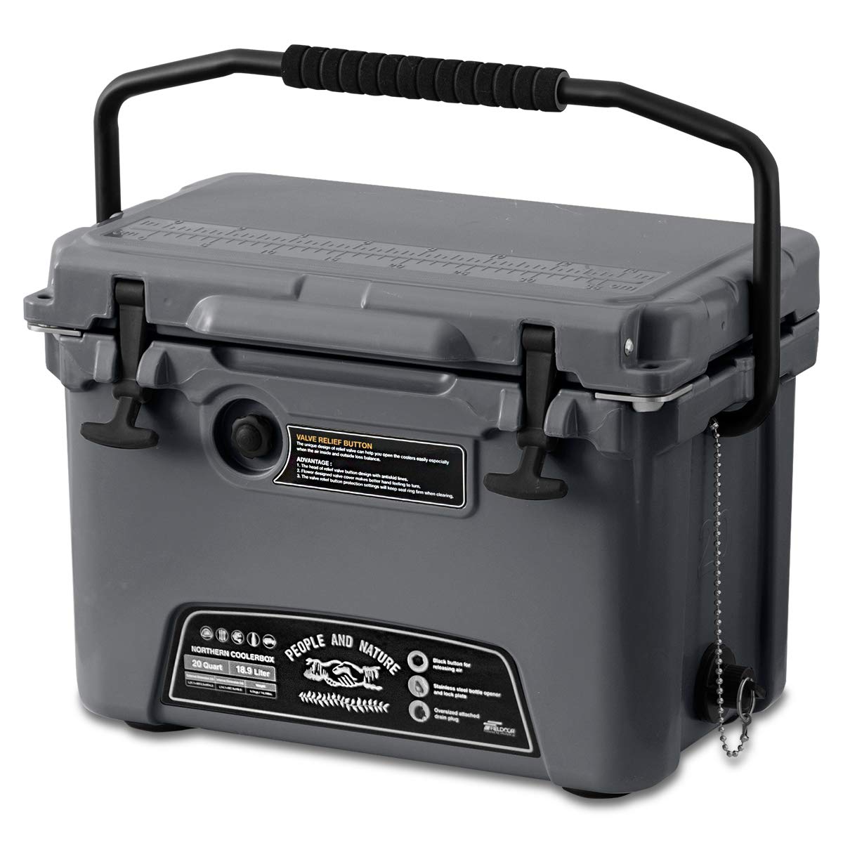 Amazon | FIELDOOR ノーザンクーラーボックス 【容量18.9L 